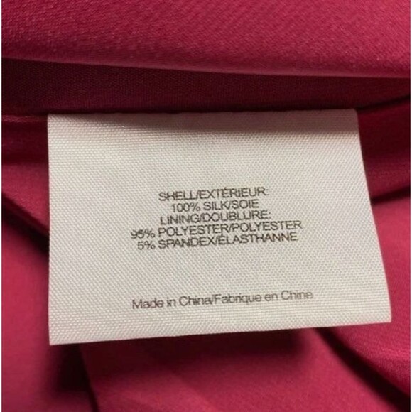 Tory Burch Royal Fuschia Kathy Silk Dress Size 0 EUC - Picture 5 of 5